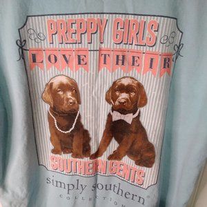 Simply Southern large Preppy Girls Love Their Southern Gents Labradors